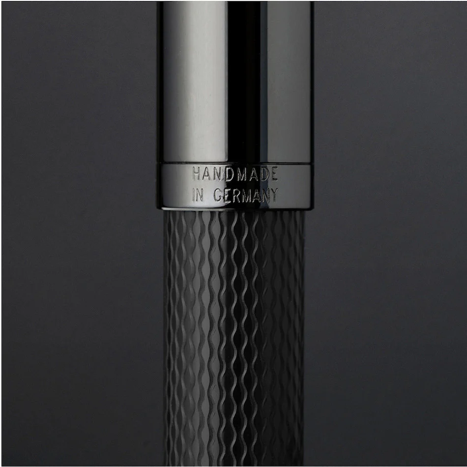 Graf von Faber-Castell Guilloche Ballpoint Pen Black Edition - Image 3