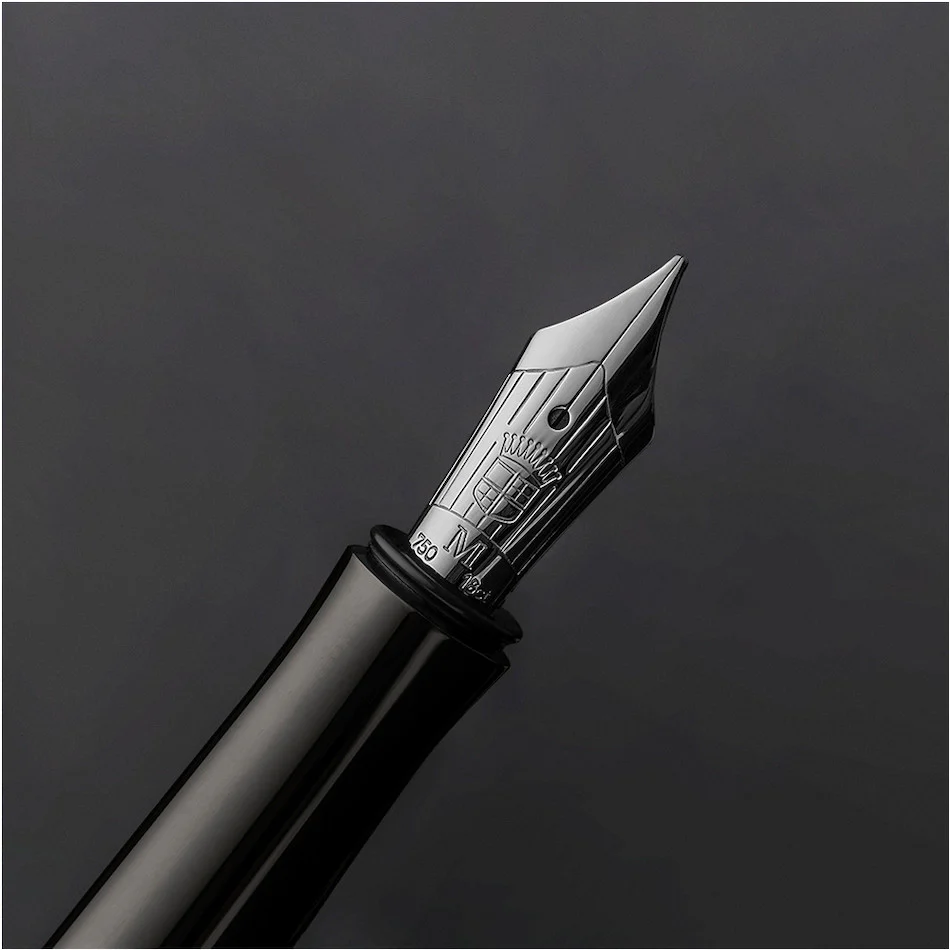 Graf von Faber-Castell Guilloche Fountain Pen Black Edition - Image 3