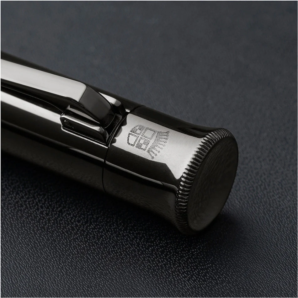 Graf von Faber-Castell Guilloche Fountain Pen Black Edition - Image 4