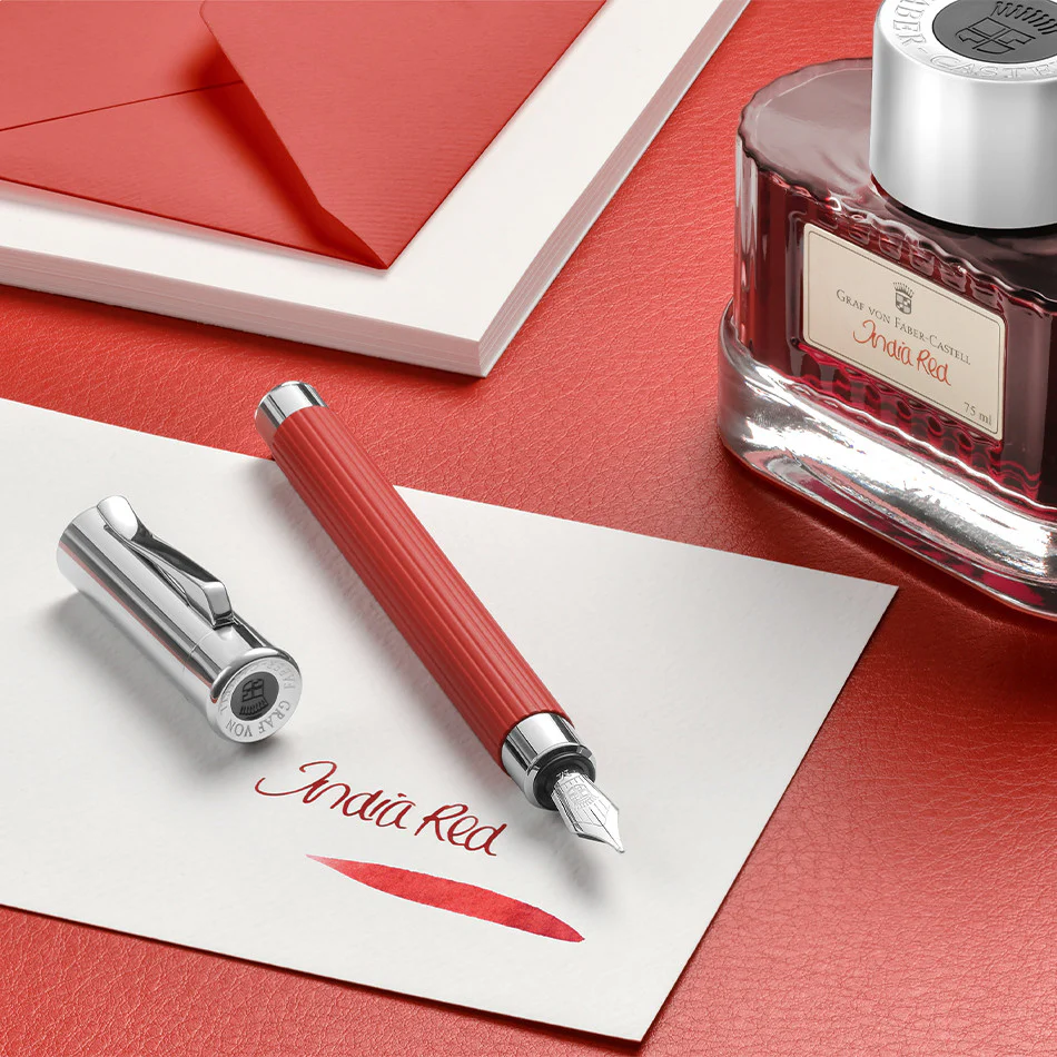 Graf von Faber-Castell Tamitio Fountain Pen India Red - Image 2