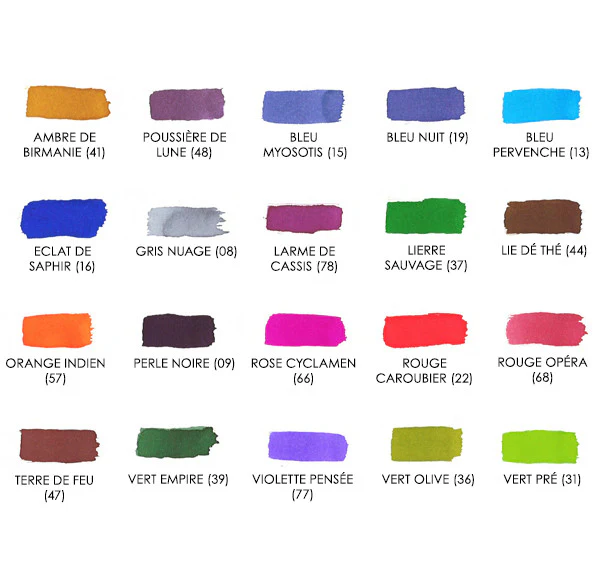 Herbin Ink Cartridges Tin of 6 - Image 2
