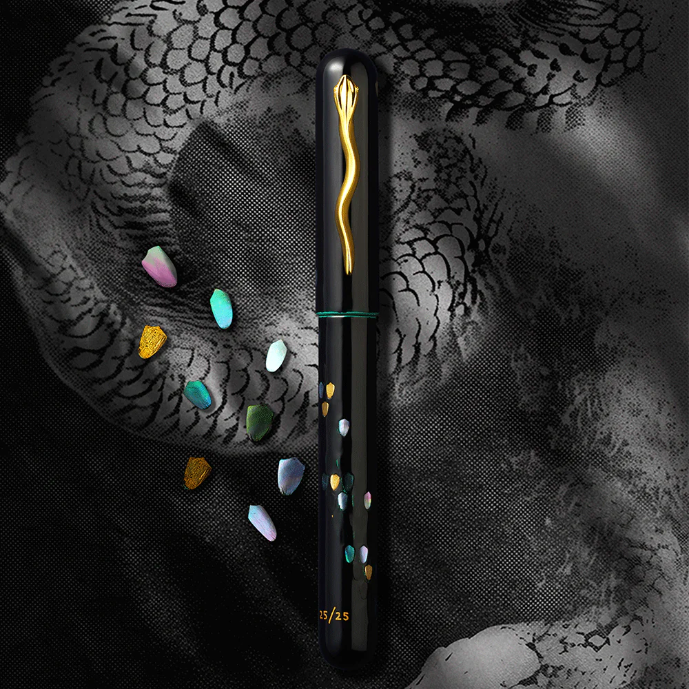IKKAKU by Nahvalur Year of the Snake Fountain Pen 14K Nib - Image 2
