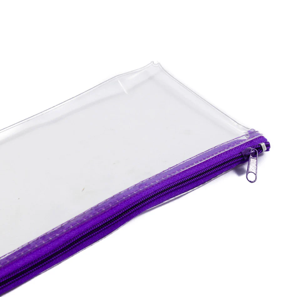 Jakar PVC Pencil Case Clear Standard Size - Image 2