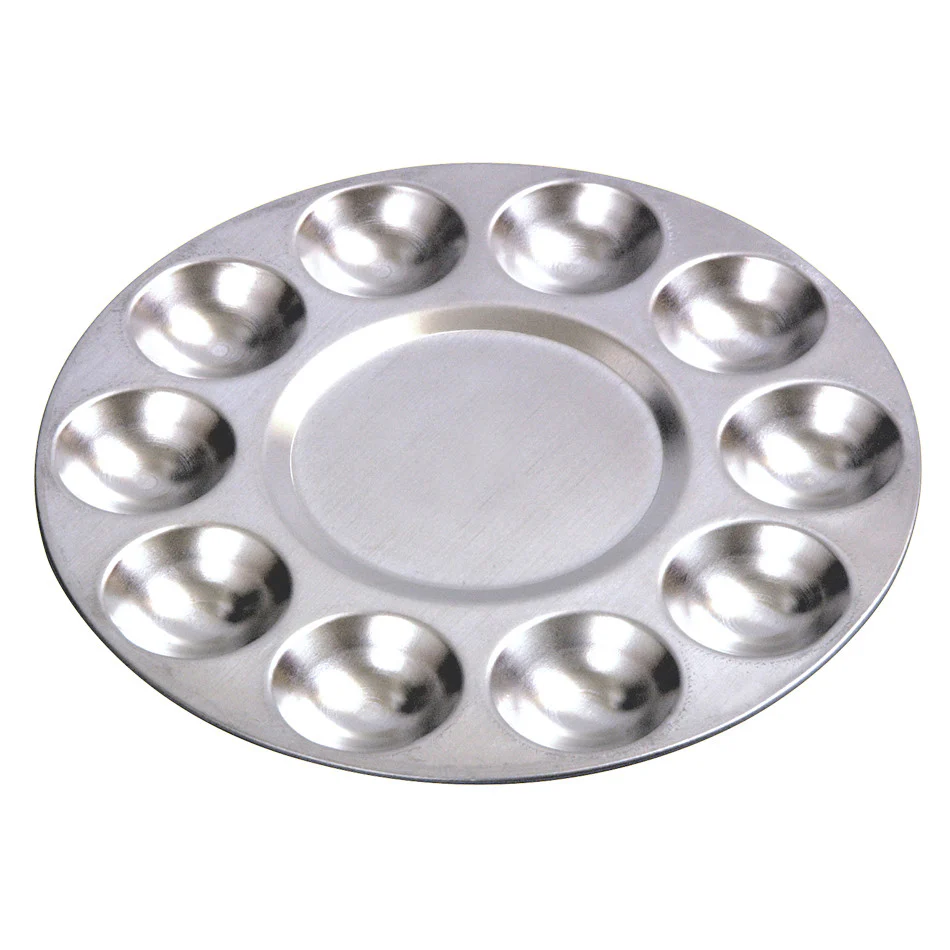 Jakar Round Aluminium Palette 16cm