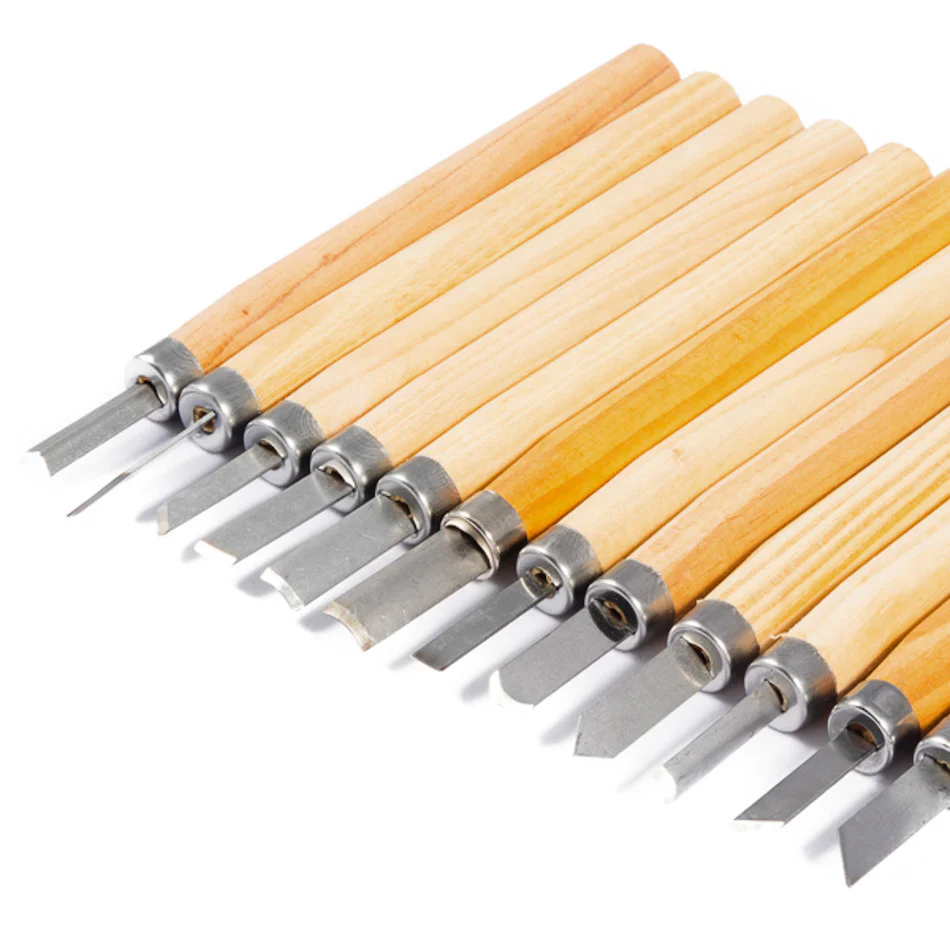 Jakar Wood Carving Mini Chisel Set of 12 - Image 2