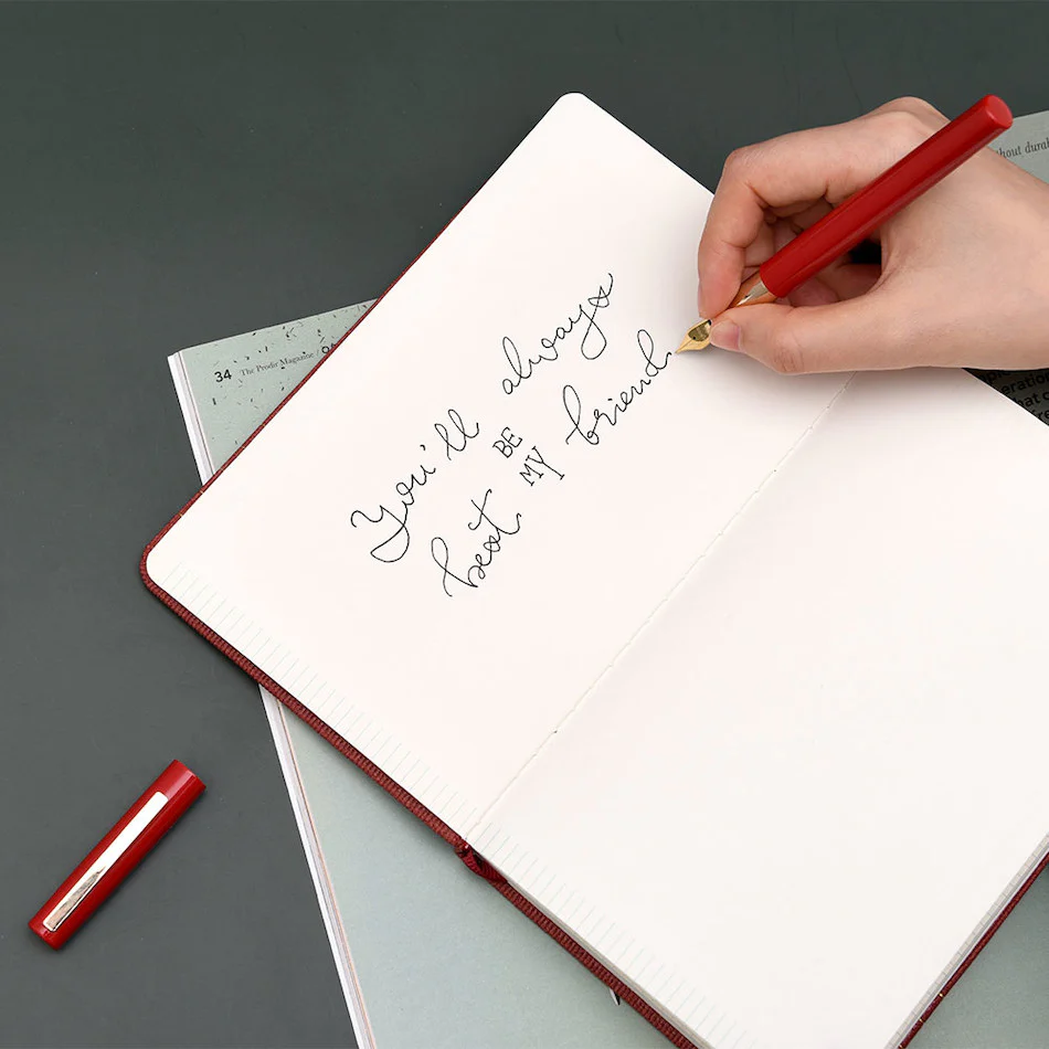 Kaco Brio Fountain Pen Set Red - Image 3