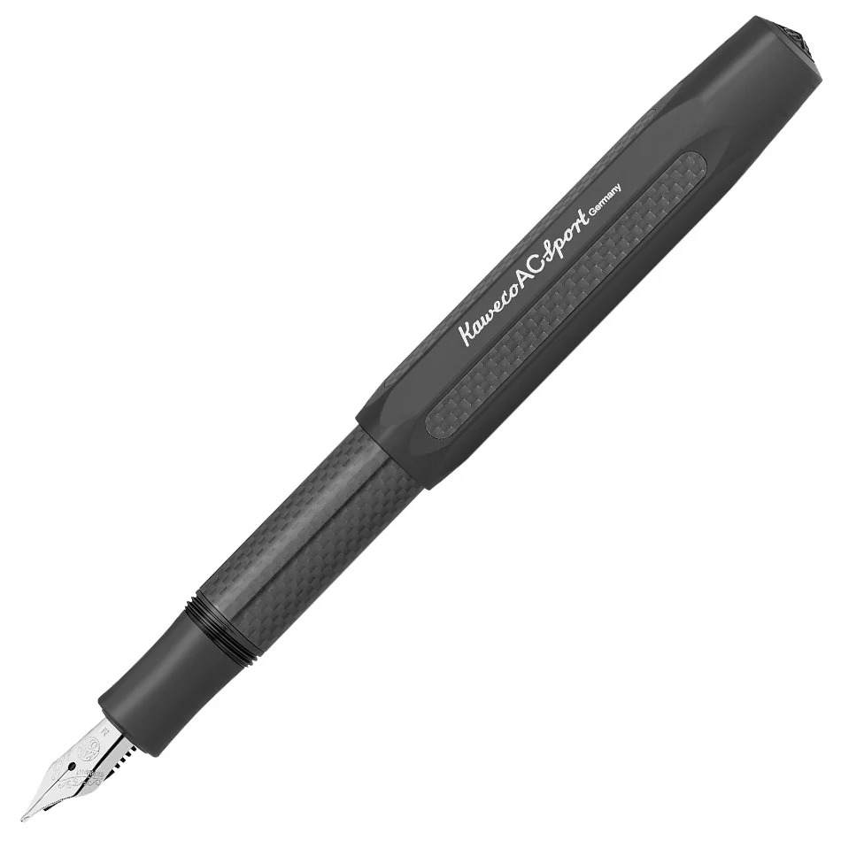Kaweco AC Sport Fountain Pen Black with Black Trim