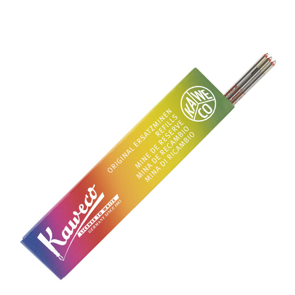 Kaweco D1 Ballpoint Refill 1.0mm Red Set of 5