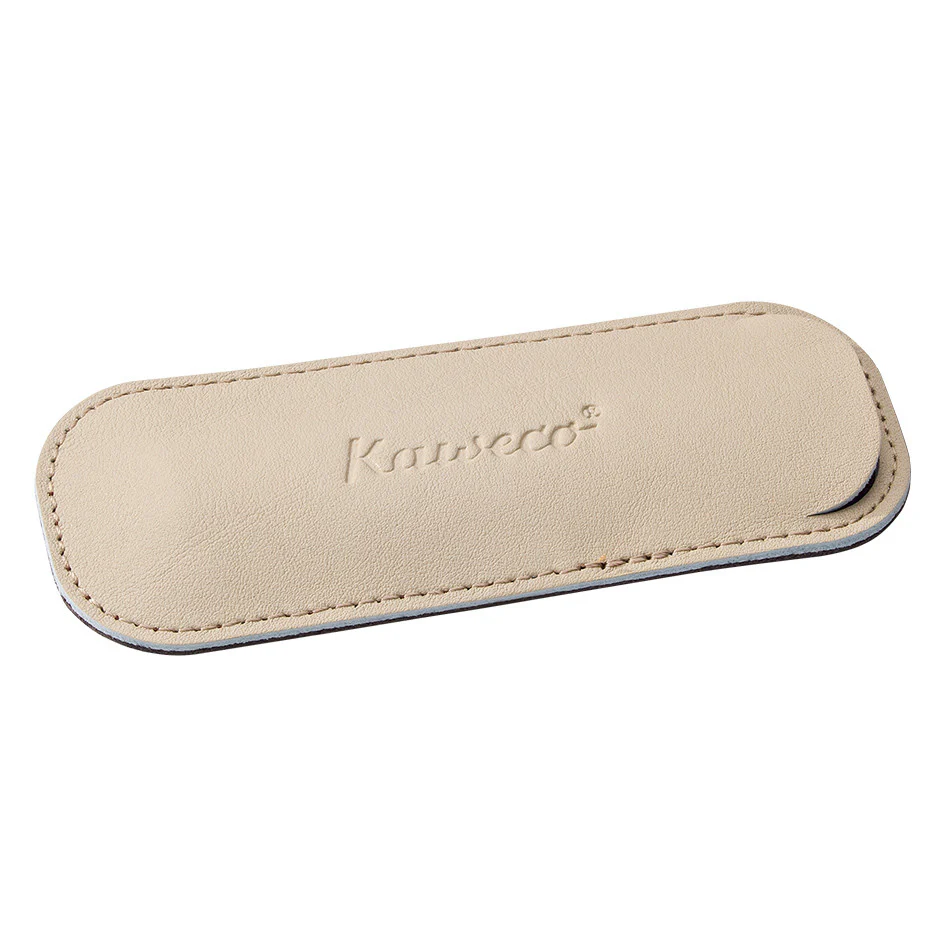 Kaweco Eco Leather Pen Pouch for Two Sport Pens Espresso