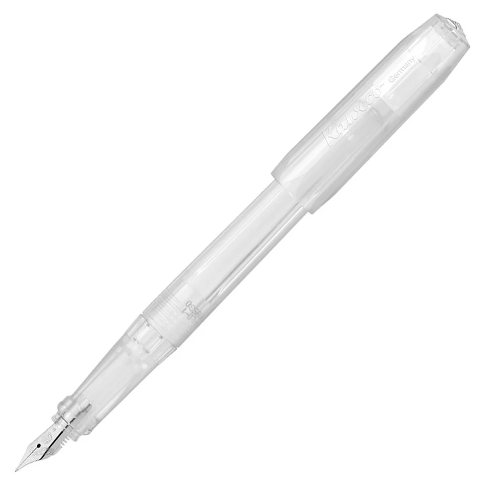Kaweco Perkeo Fountain Pen All Clear with cartridges