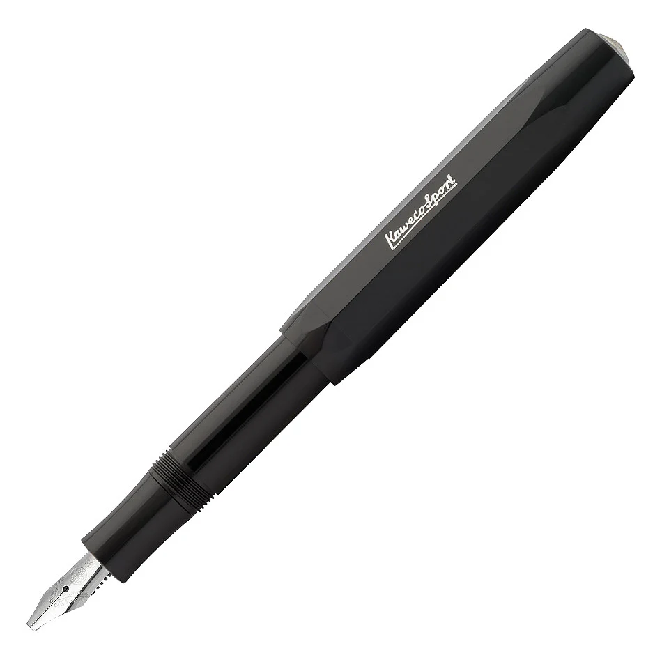 Kaweco Skyline Classic Sport Calligraphy Fountain Pen Black - Image 4