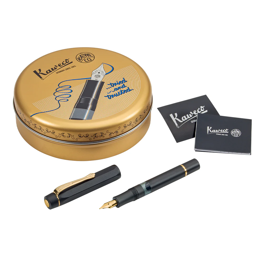 Kaweco Sport Piston Filler Fountain Pen Black - Image 3
