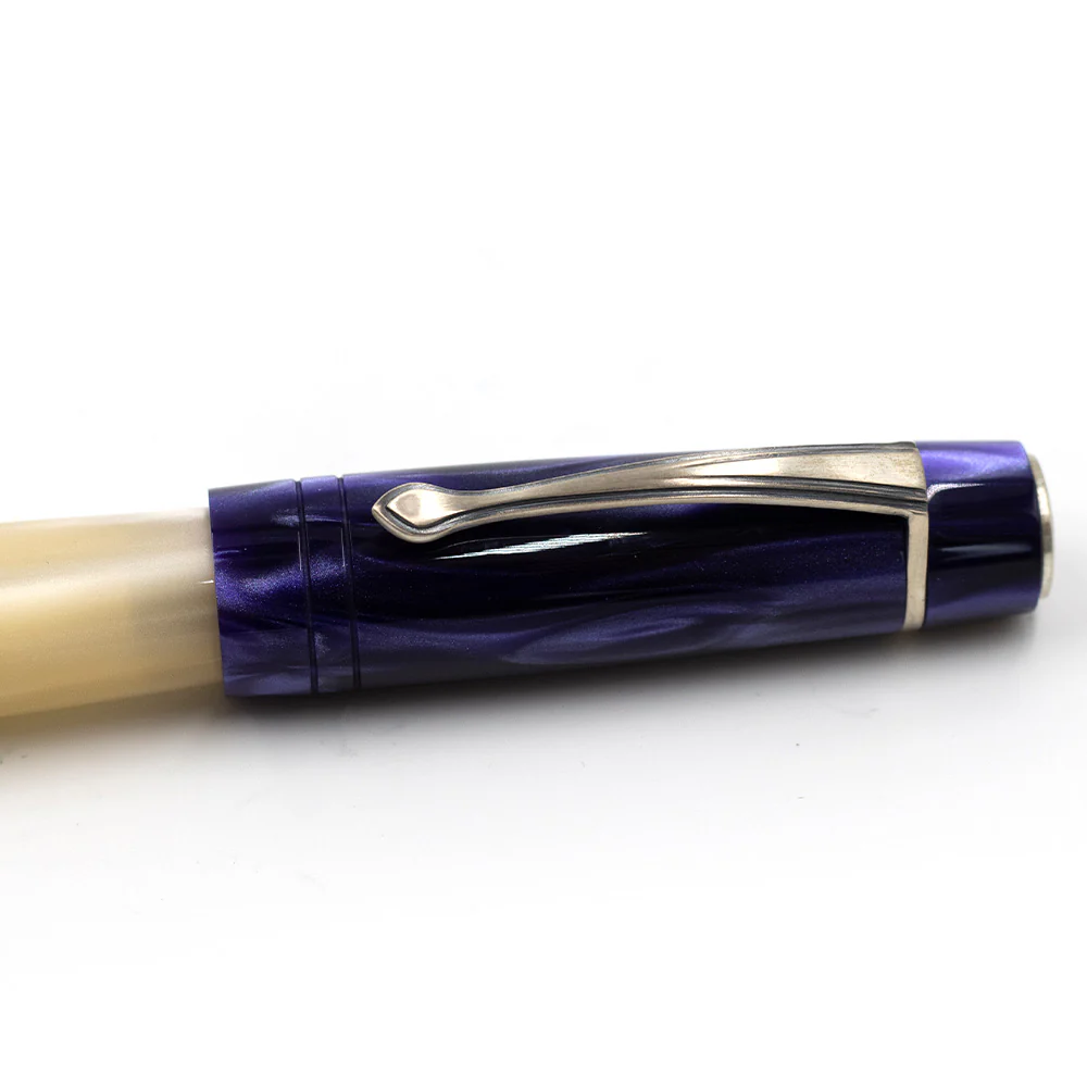 Kilk Celestial Fountain Pen Purple & Cream - Image 3