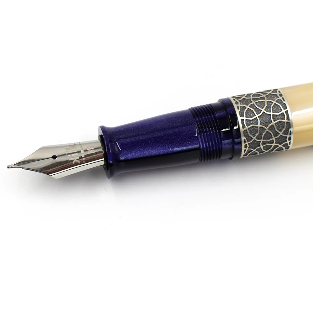 Kilk Celestial Fountain Pen Purple & Cream - Image 5