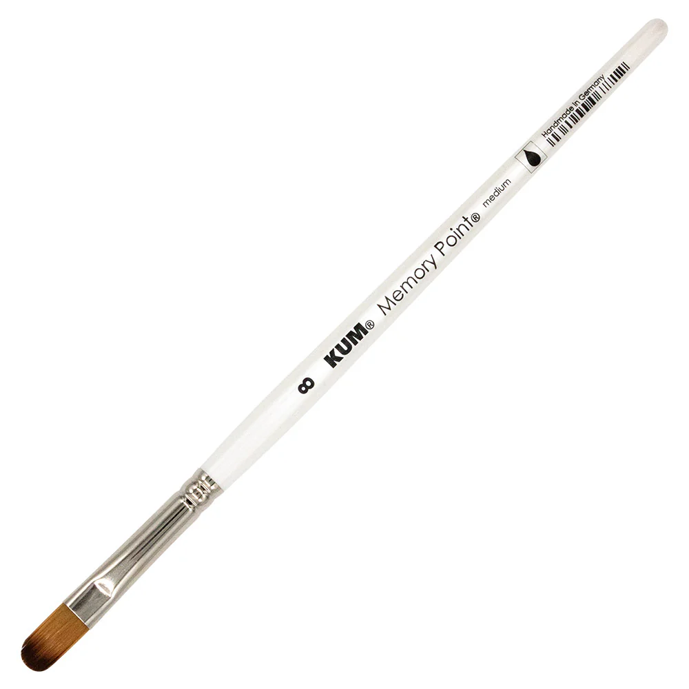KUM Memory Point Filbert Paintbrush - Image 2