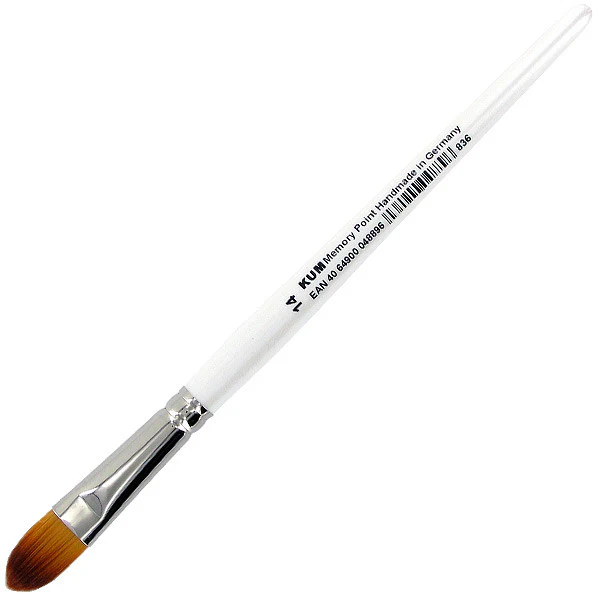 KUM Memory Point Oval Paintbrush - Image 3