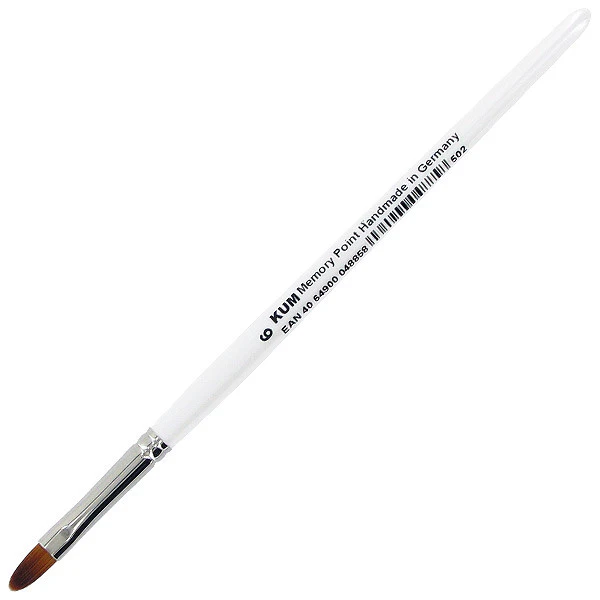 KUM Memory Point Oval Paintbrush - Image 4