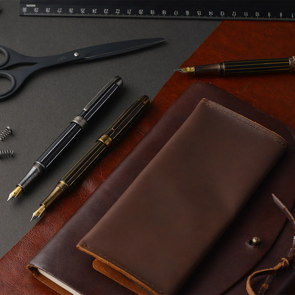 Laban Antique II Fountain Pen Rose Gold - Image 2
