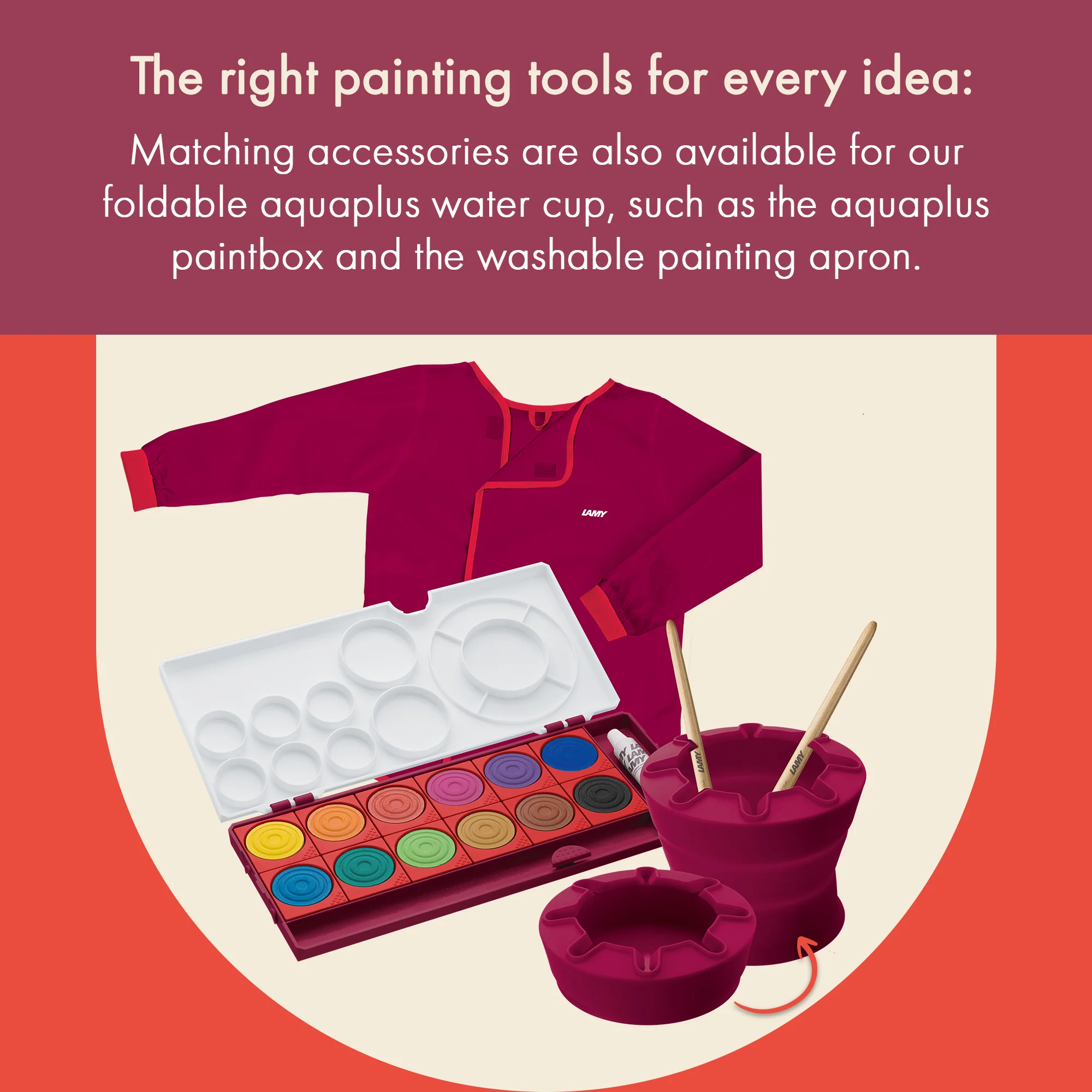 LAMY aquaplus Multiplus Paint Box of 12 Colours - Image 4