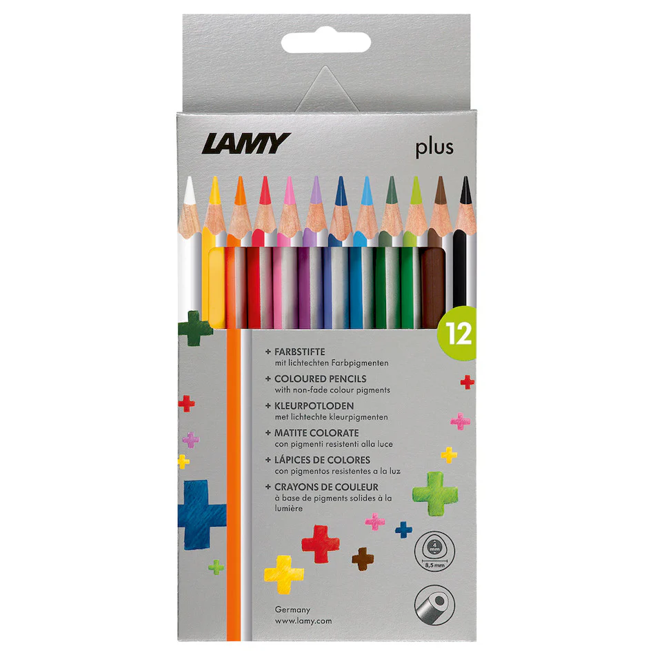 LAMY plus Coloured Pencils Box of 12