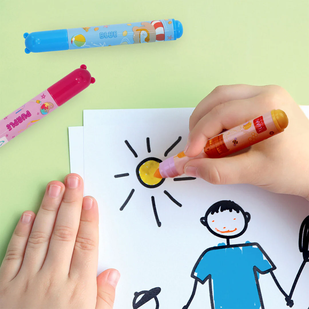 Legami Brush Markers Set of 12 Teddy Friends - Image 2