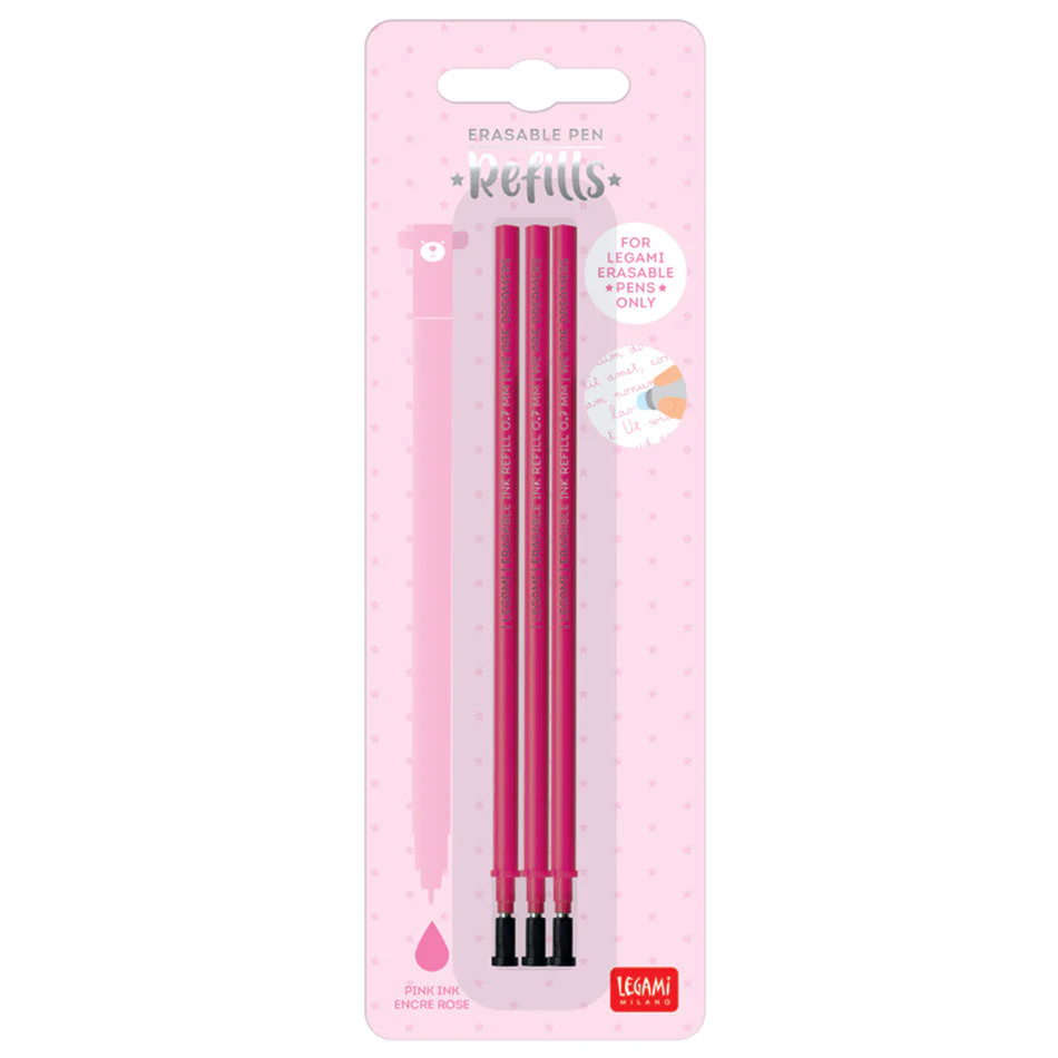 Legami Erasable Pen Set of 3 Refills - Image 4