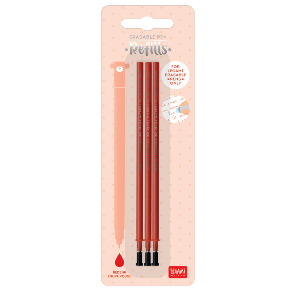 Legami Erasable Pen Set of 3 Refills - Image 5