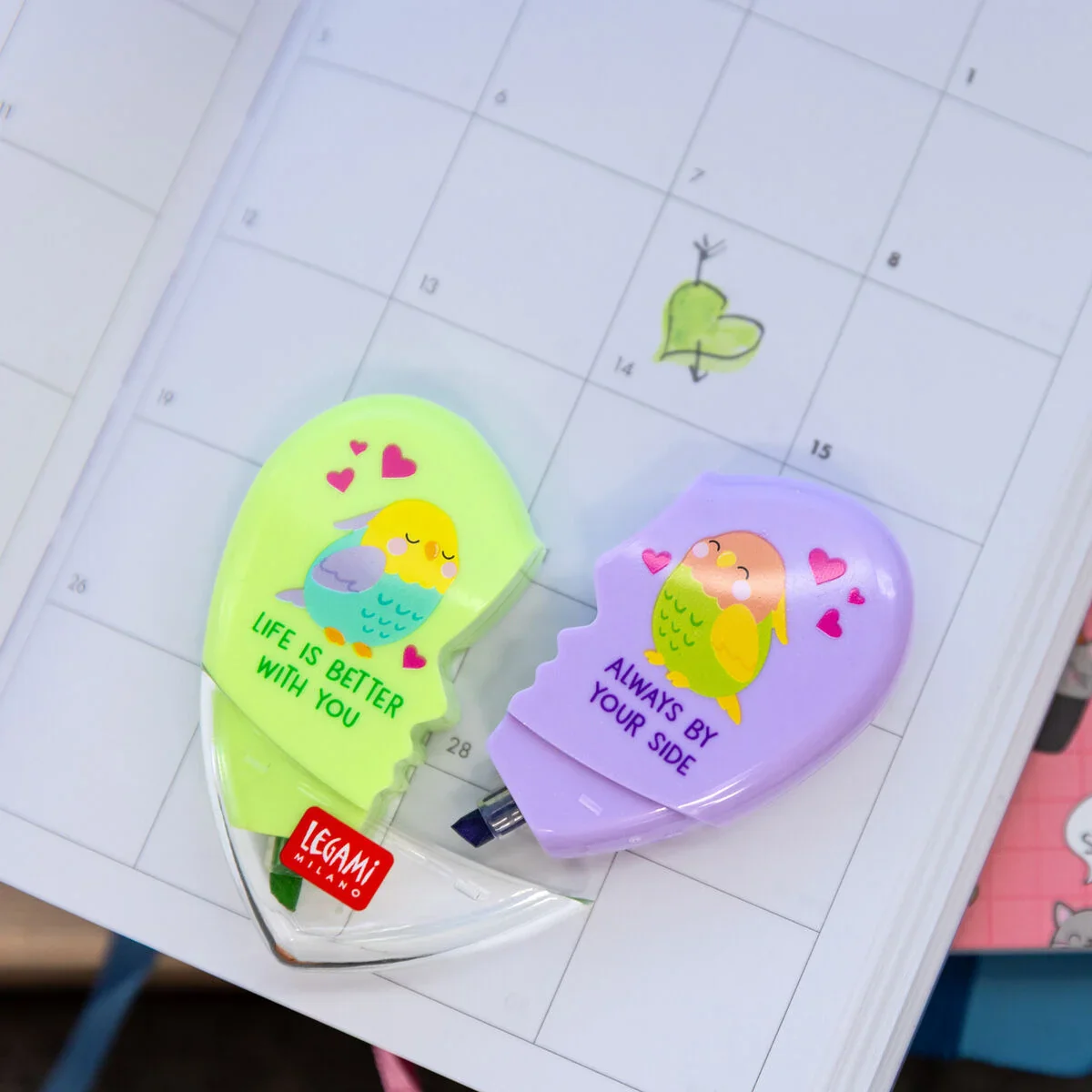 Legami 2-In-1 Heartlighter Highlighter - Image 3