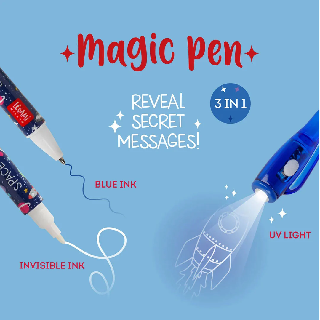 Legami Invisible Magic Ink Pen Space - Image 2