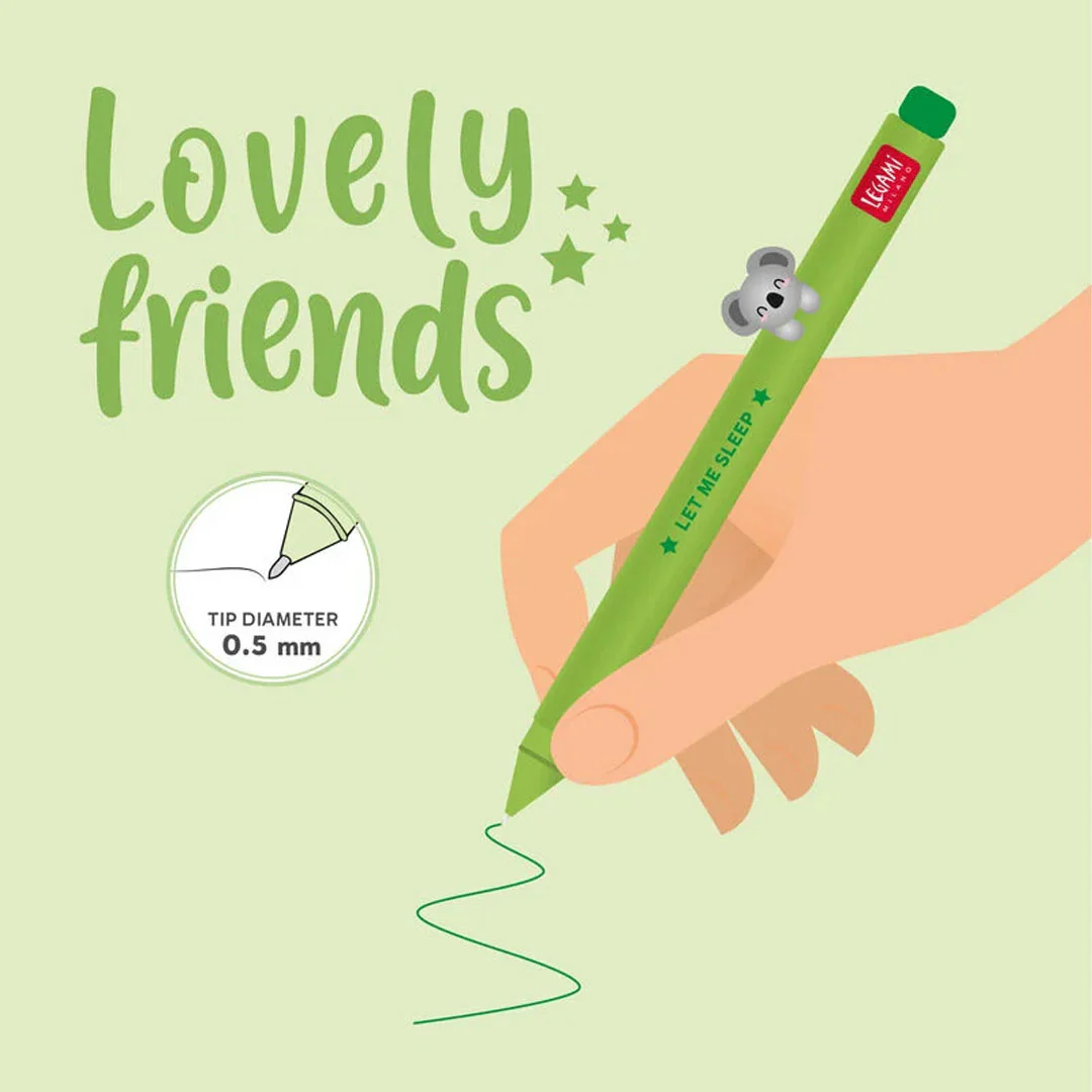 Legami Lovely Friends Gel Pen Koala - Image 3