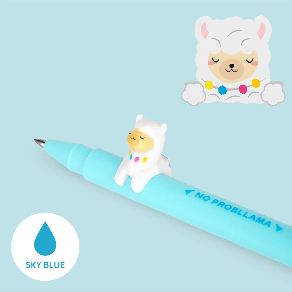 Legami Lovely Friends Gel Pen Llama - Image 2