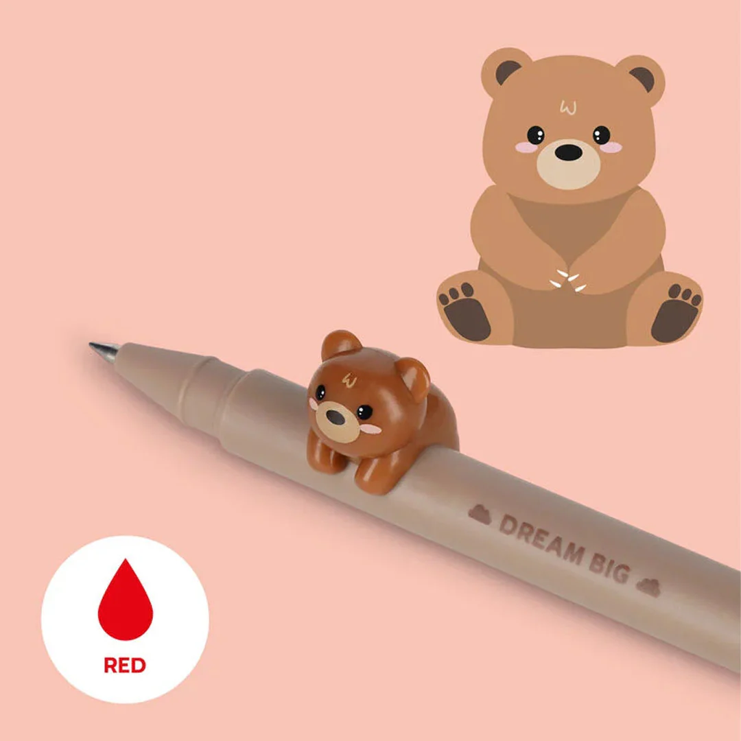 Legami Lovely Friends Gel Pen Teddy Bear - Image 2