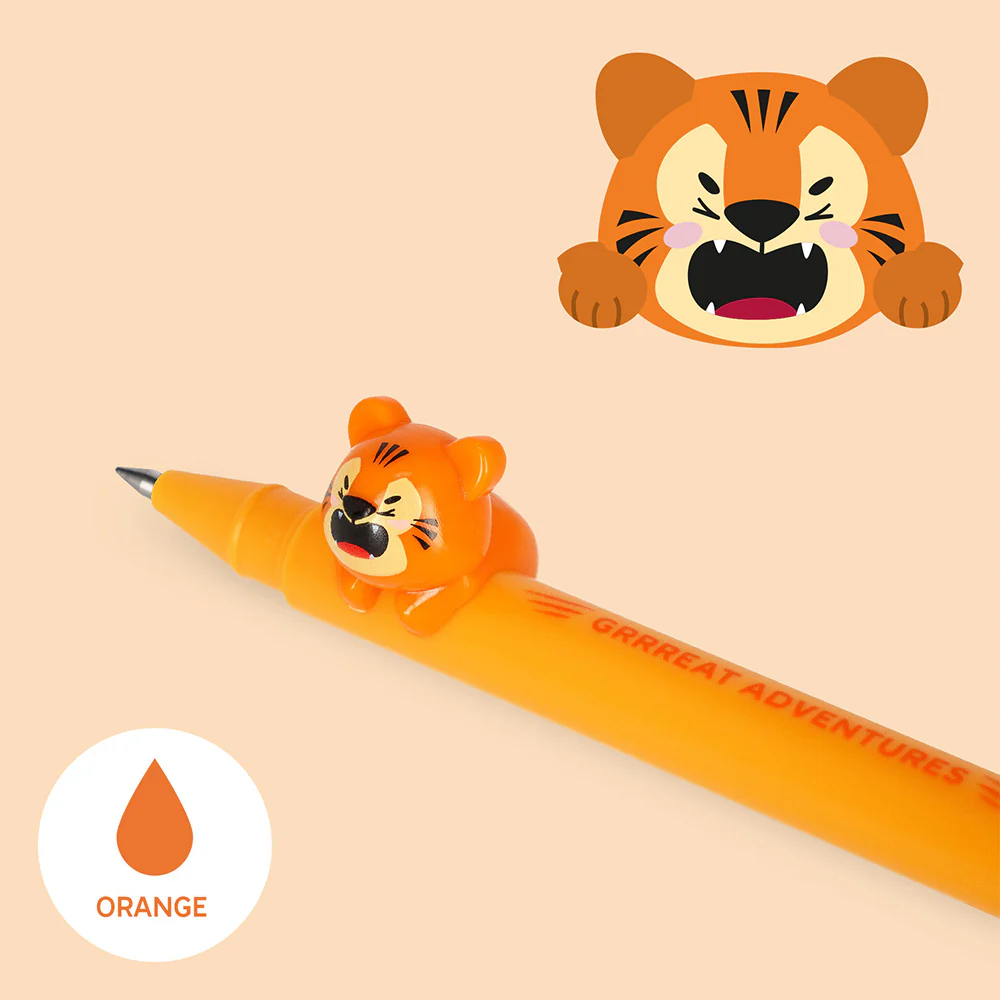 Legami Lovely Friends Gel Pen Tiger - Image 2