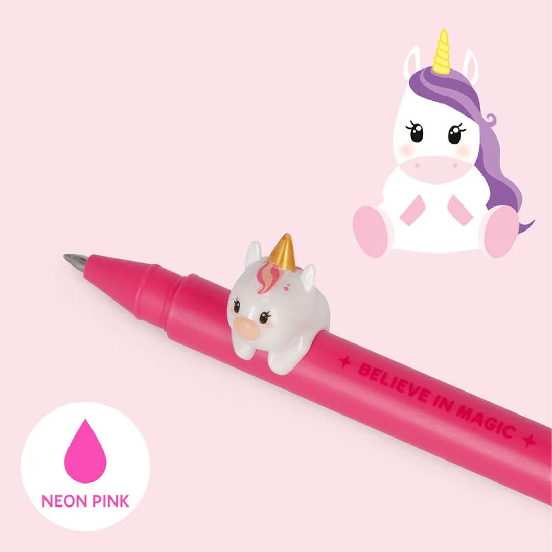 Legami Lovely Friends Gel Pen Unicorn - Image 2