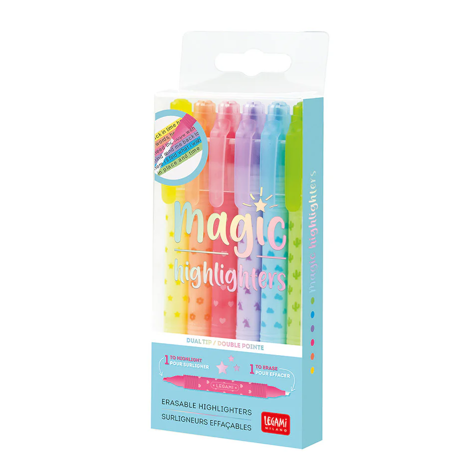 Legami Magic Highlighters Set of 6
