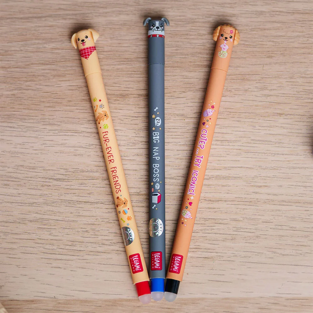 Legami Set of 3 Erasable Pens Fur-ever Friends - Image 11