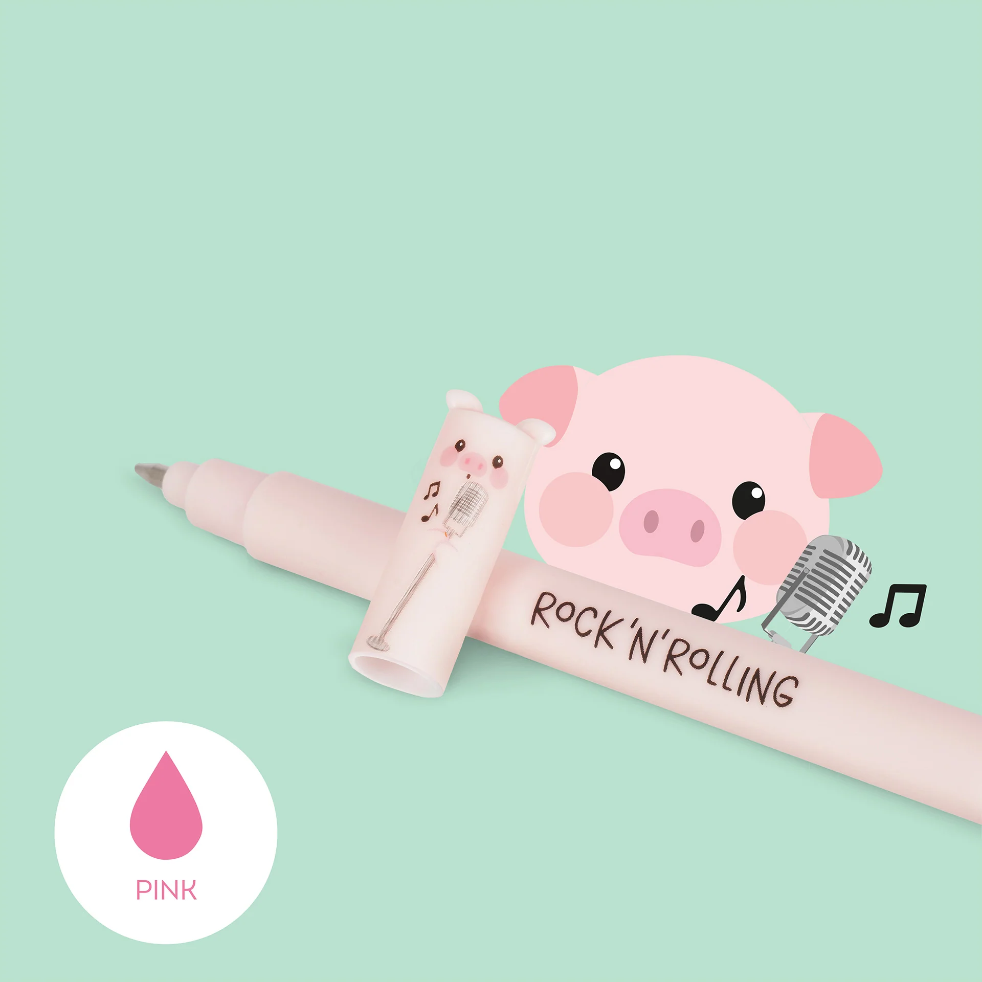 Legami Set Of 4 Erasable Pens Farm Sweet Farm - Image 4