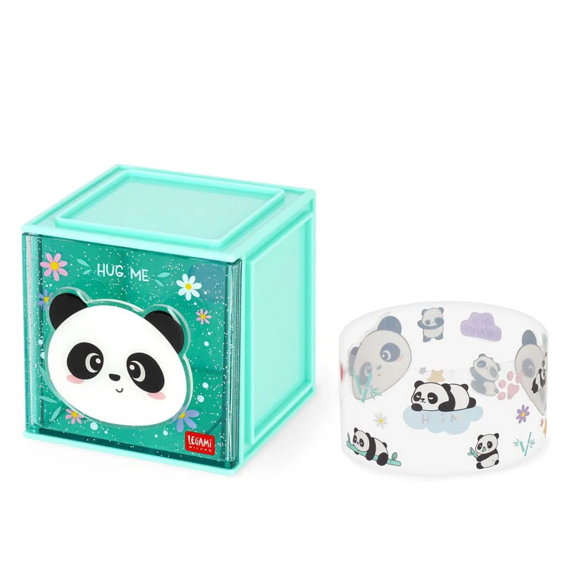 Legami Cutie Cube Stackable Organiser Panda - Image 2