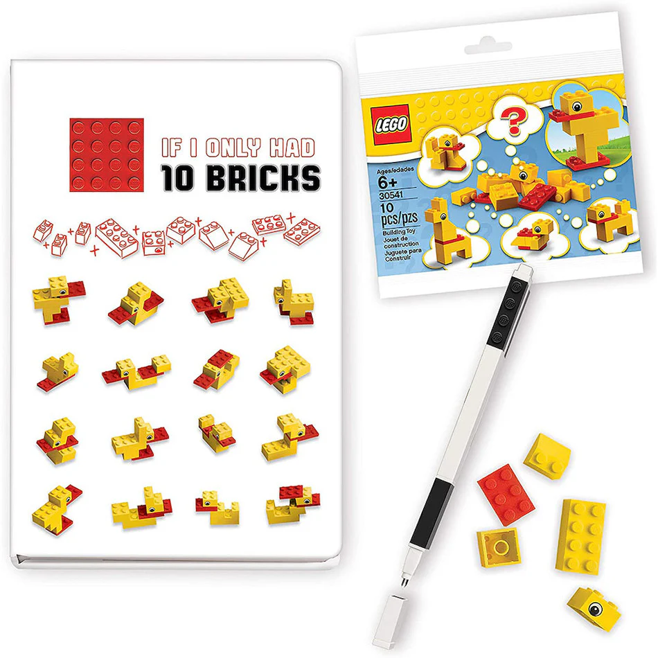 LEGO 2.0 Duck Build Recruitment Bag Stationery Set