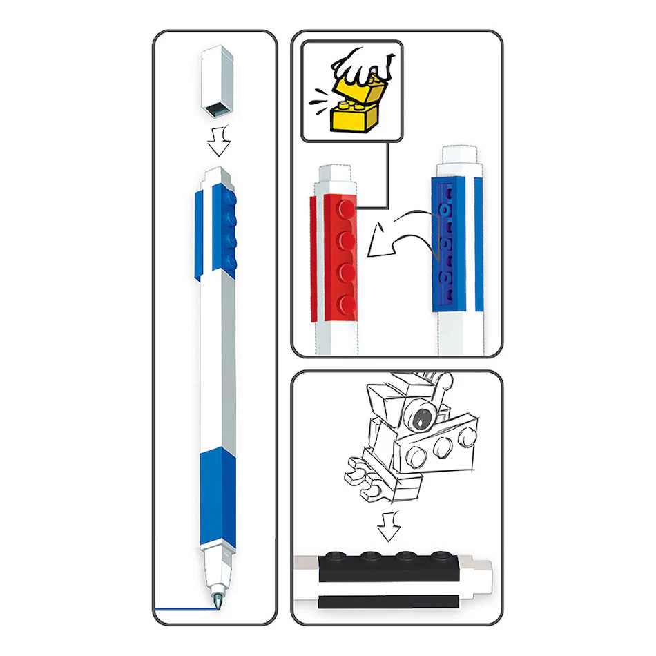 LEGO 2.0 Gel Pens Set of 3 - Image 4