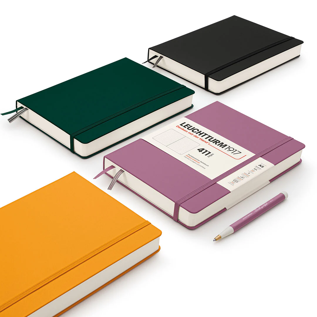 LEUCHTTURM1917 Hardcover Notebook 411 Medium A5 Forest Green - Image 2