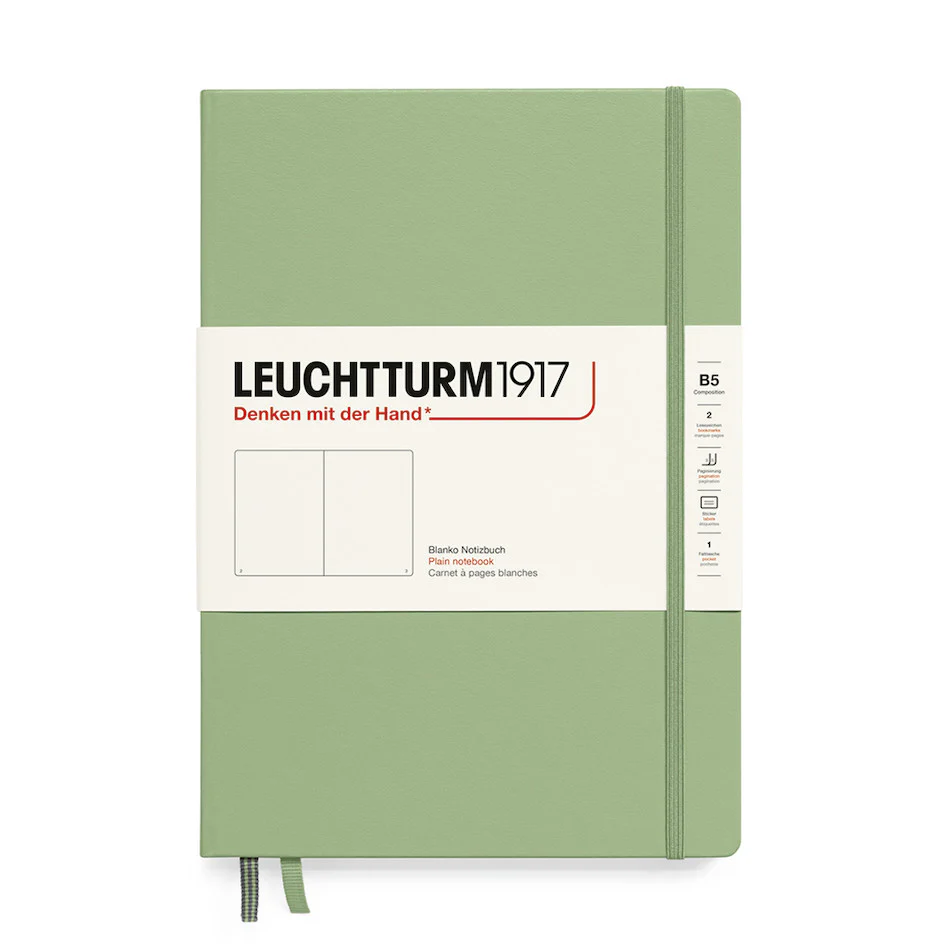 LEUCHTTURM1917 Hardcover Notebook B5 Sage