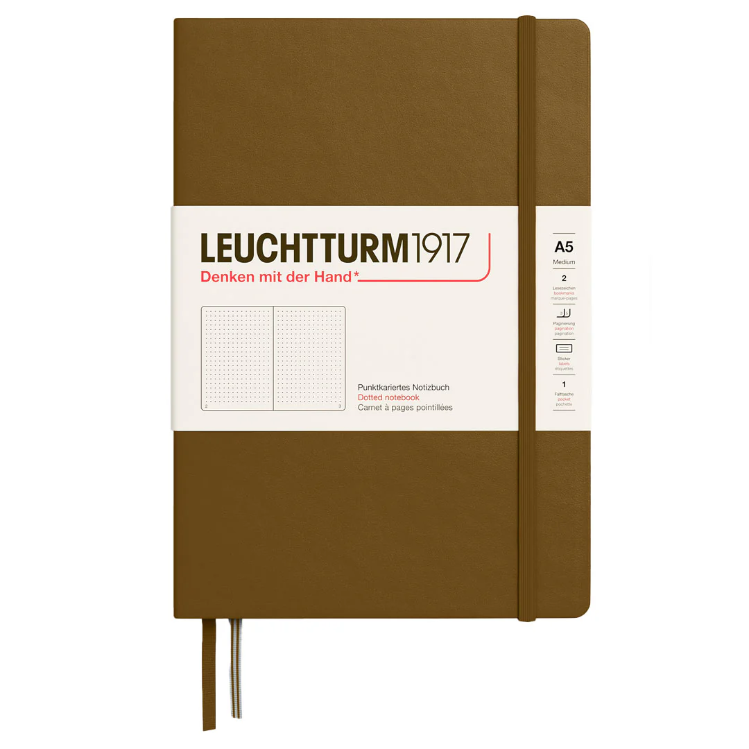 LEUCHTTURM1917 Hardcover Notebook Medium A5 Spice Brown - Image 2