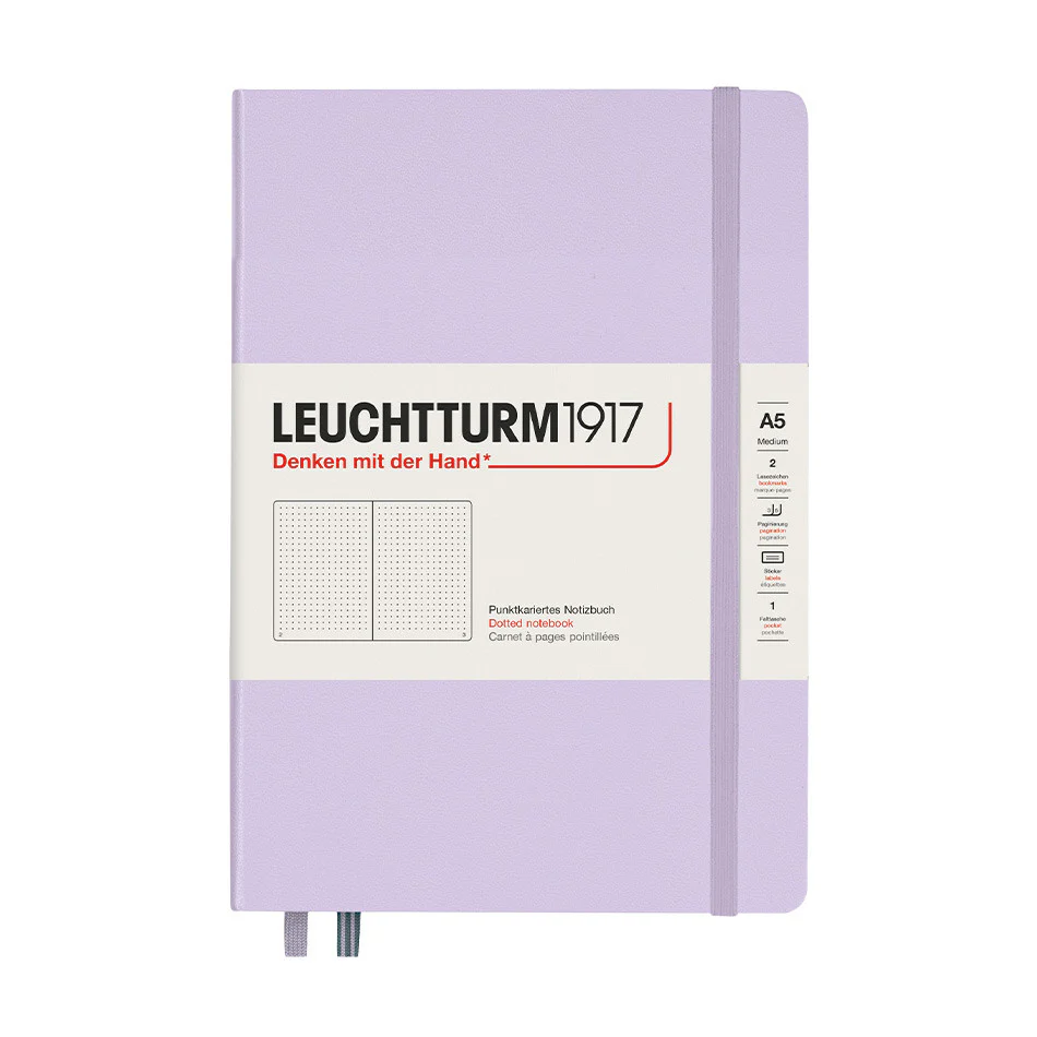 LEUCHTTURM1917 Hardcover Notebook Medium Lilac