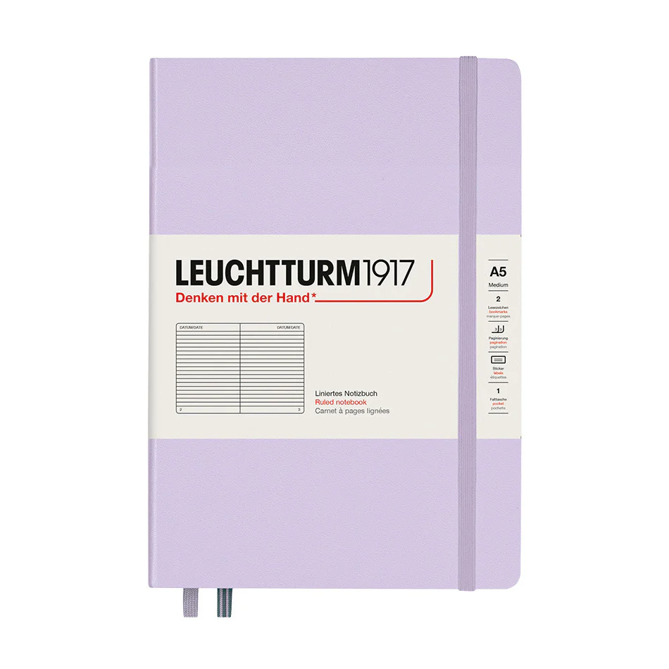 LEUCHTTURM1917 Hardcover Notebook Medium Lilac - Image 3