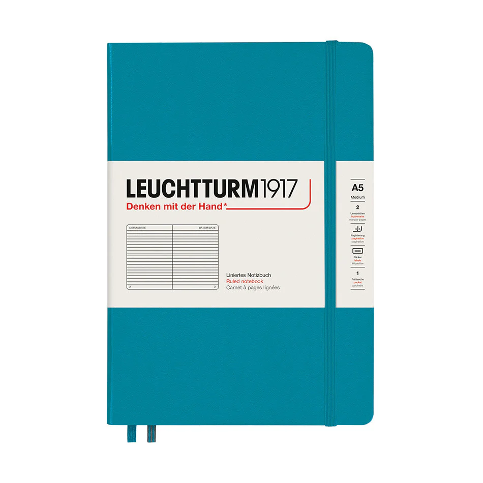 LEUCHTTURM1917 Hardcover Notebook Medium Ocean - Image 3