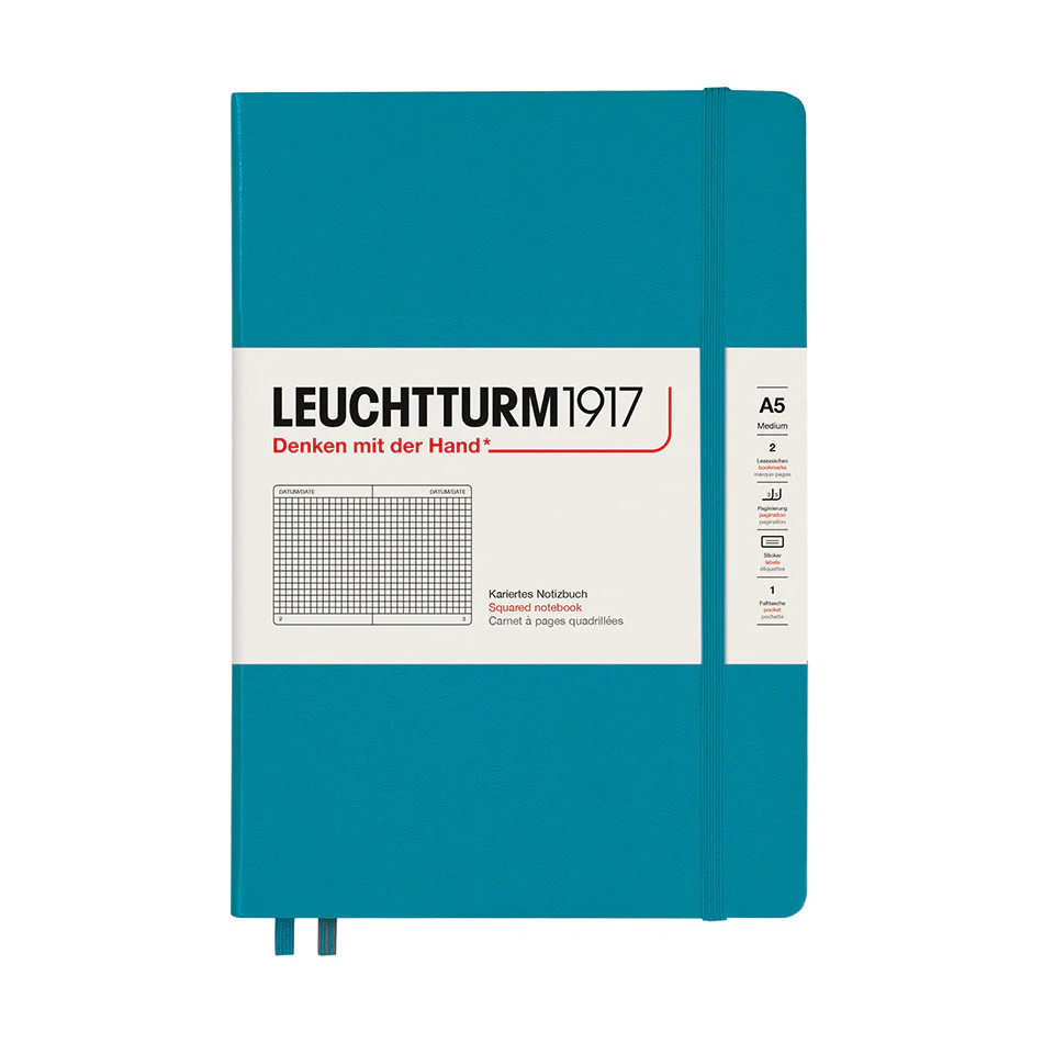 LEUCHTTURM1917 Hardcover Notebook Medium Ocean - Image 4