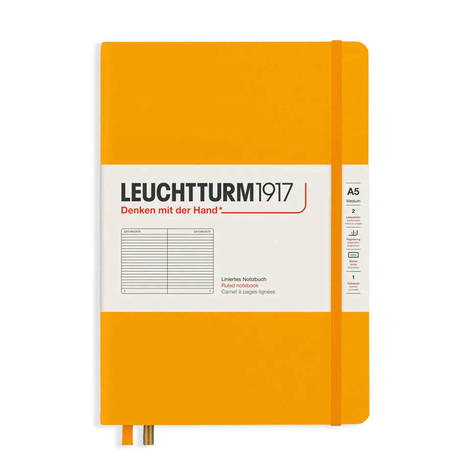 LEUCHTTURM1917 Hardcover Notebook Medium Rising Sun - Image 7