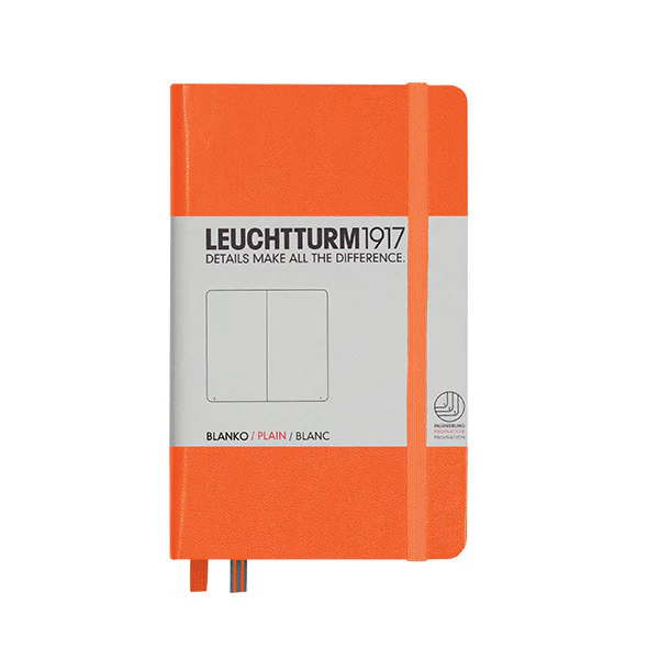 LEUCHTTURM1917 Hardcover Notebook Pocket Orange