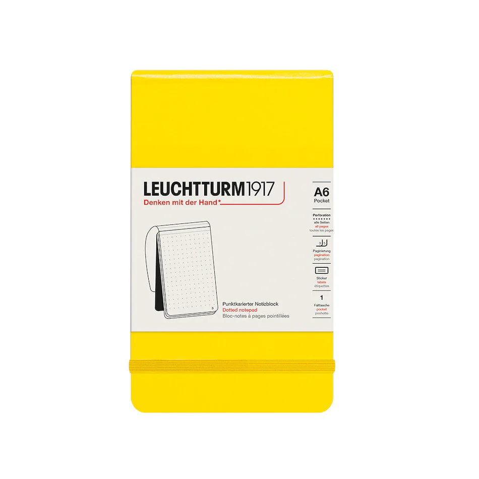 LEUCHTTURM1917 Reporter Notepad Lemon